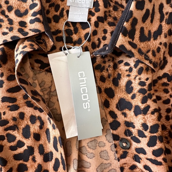 NWT Chico’s Animal Print Dress - Picture 6 of 10